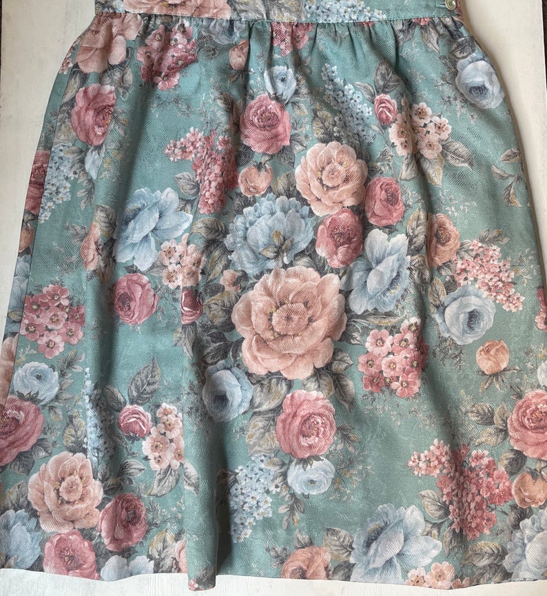 90s Floral Skirt and Waistcoat image 6