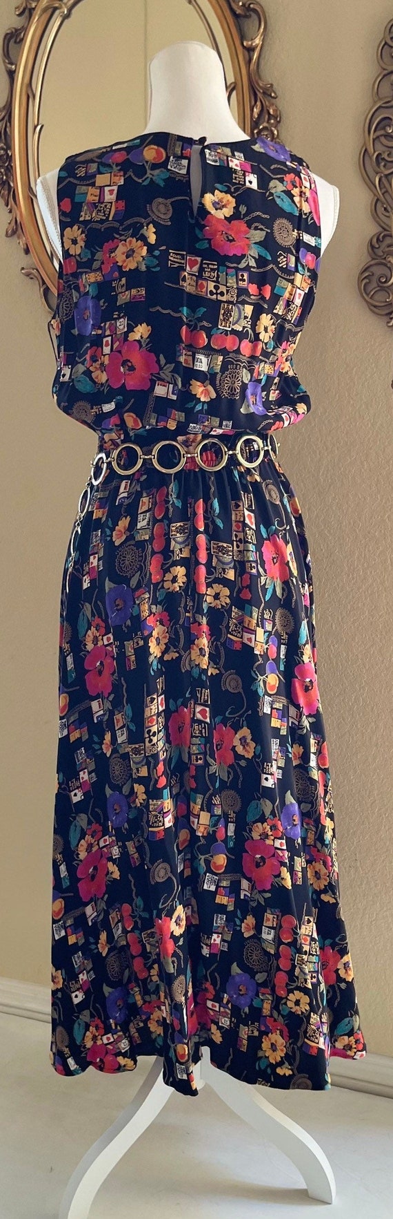 90’s Novelty Print Dress - image 3