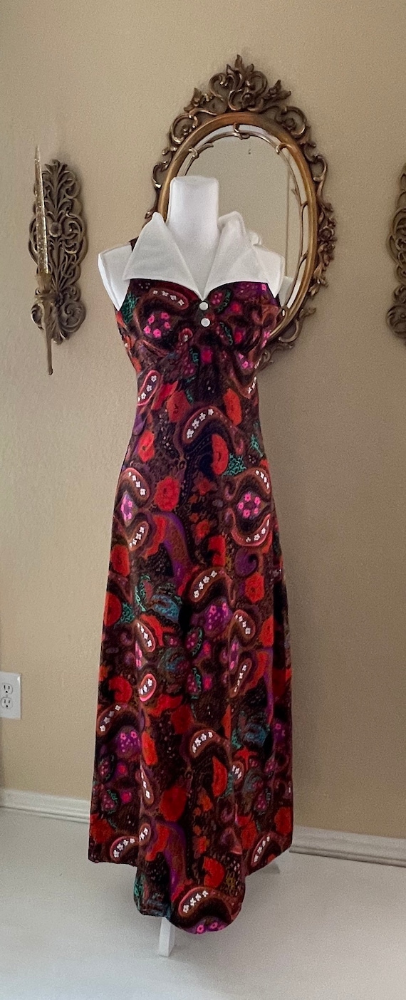 Psychedelic Paisley Dress - image 2