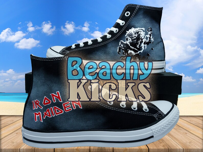 converse iron maiden