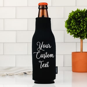 Design Your Own Koozie® Foam Bottle Cooler