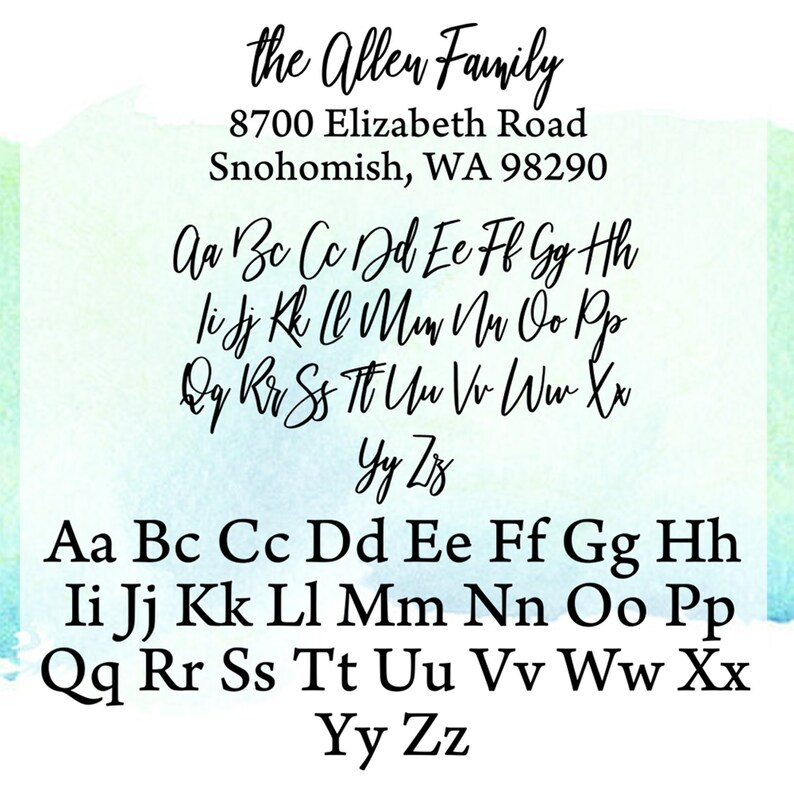 Wedding Address Stamp | Personalized Wedding Rubber Stamp Custom Address Stamps Engagement Self-Inking Stamp