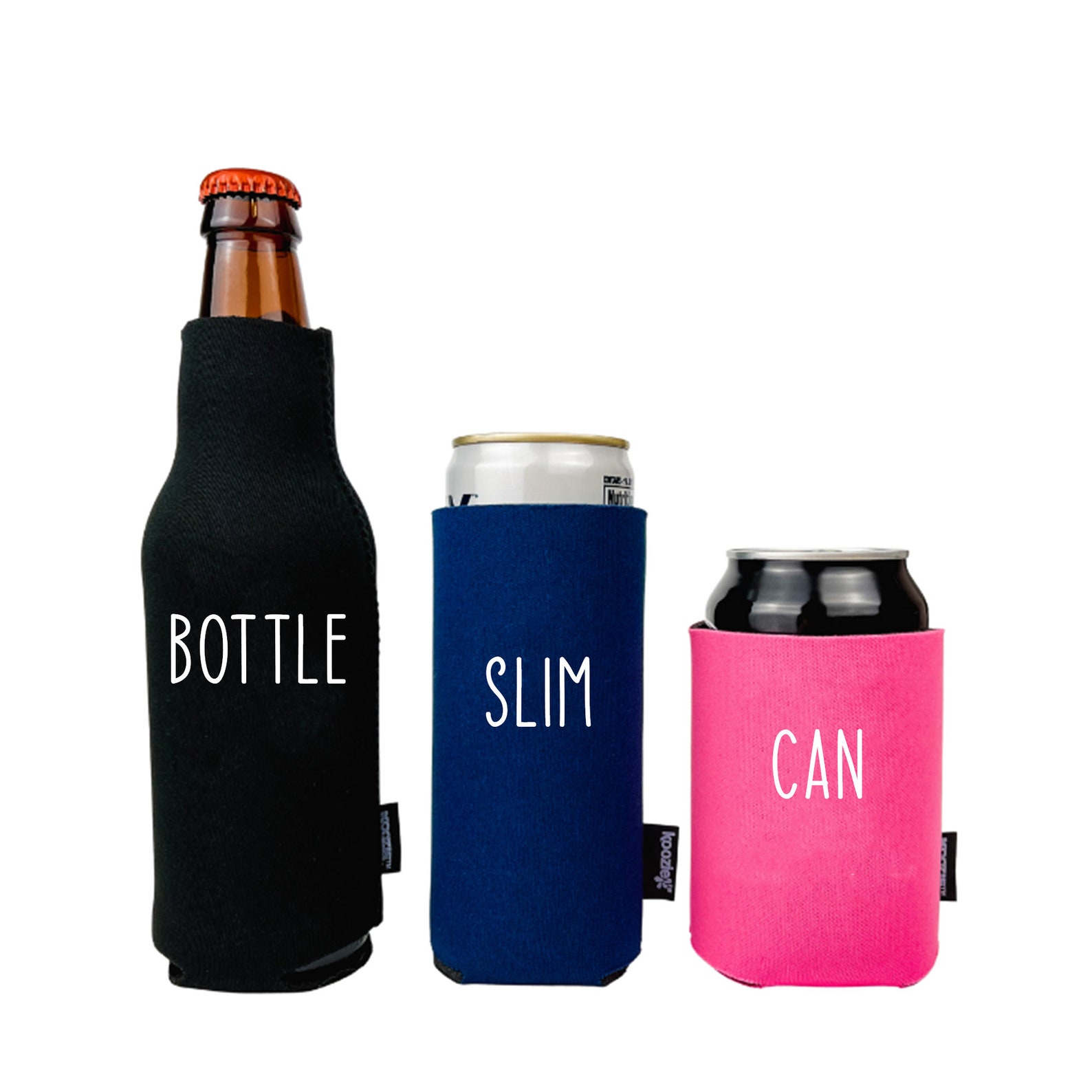 Custom Name Koozie® Personalized Slim Can Cooler Skinny Can Etsy