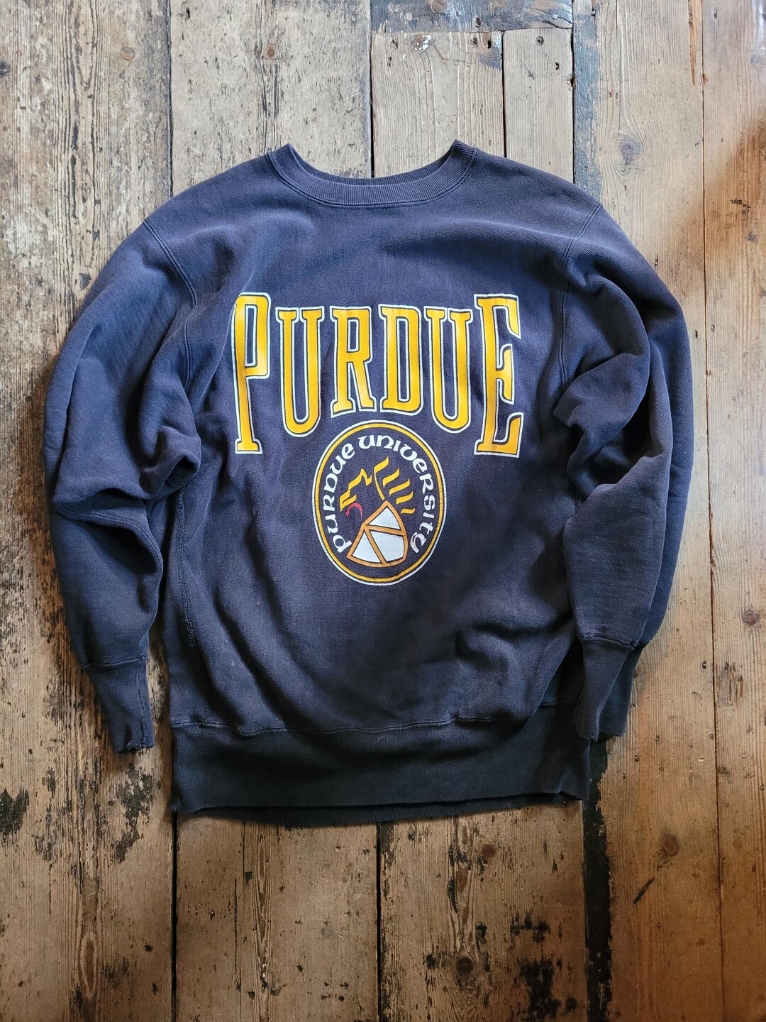90s Champion Reverse Weave Purdue大学 XL Vintage Champion Reverse Weave 90s College Sweatshirt, Made in USA