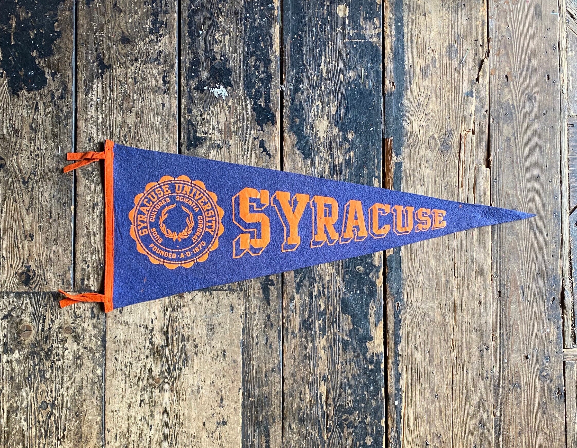 Wincraft Syracuse Orangemen Pennant - 12x30 NCAA Team Spirit Banner