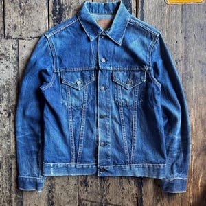 Vintage Rare Levi’s Type 3 “Big E” 70505-0217 Trucker Jacket. Made in USA, Size 40/Medium.