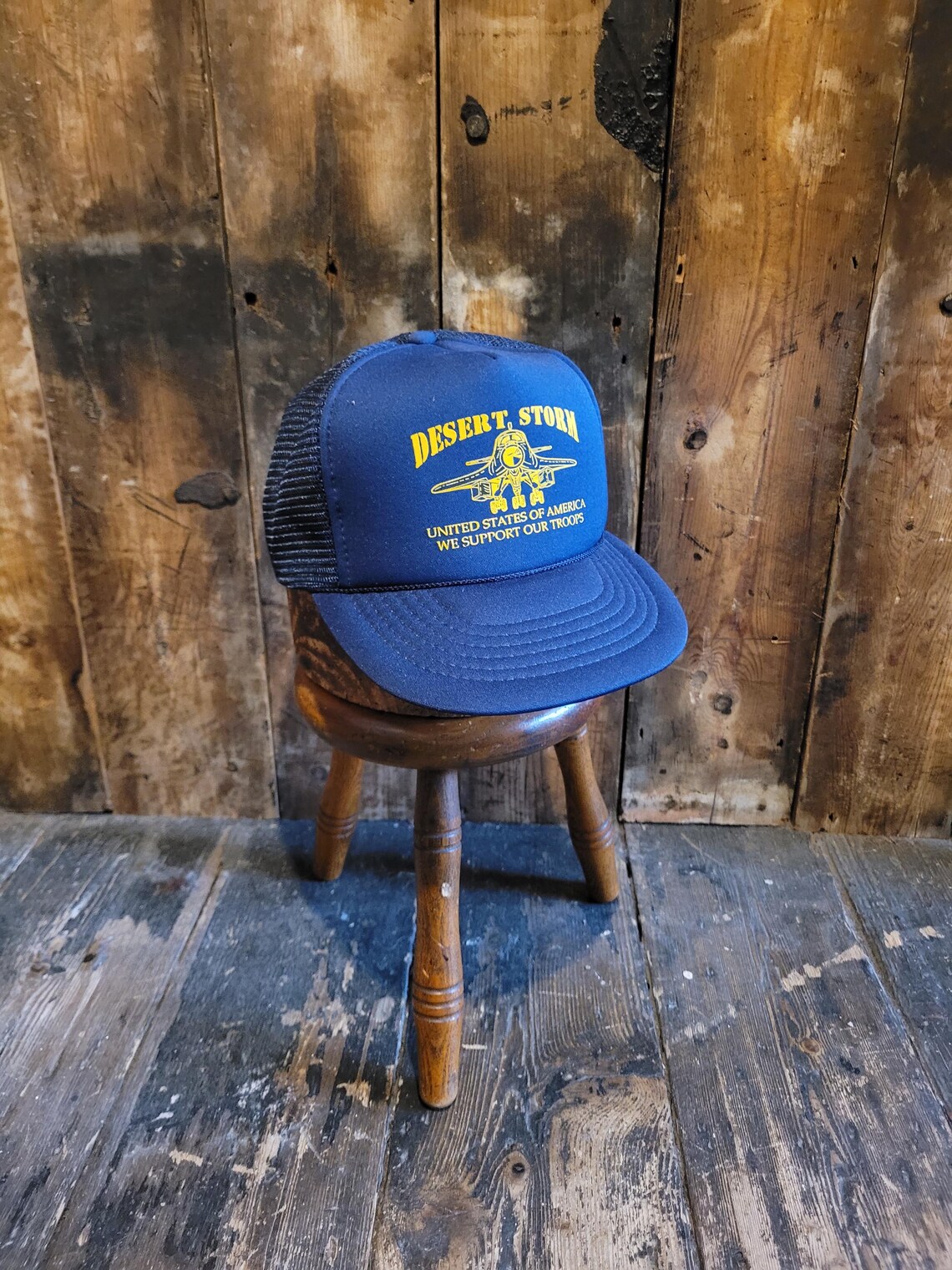 United States of America - Denim Blue Vintage Trucker Hat main image 0