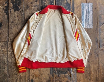 Rare Vintage 1940/50s Powers Athletic Wear Marching Band Varsity Letterman  Jacket, Medium