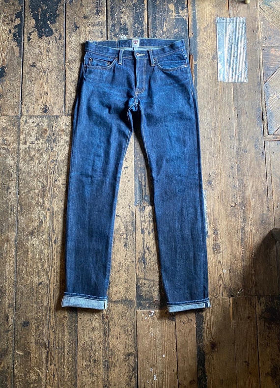 Tellason Selvedge Denim Jeans, White Oak Cone Mill