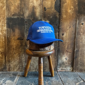 Vintage American Trucker Hat, Snapback Fastening.