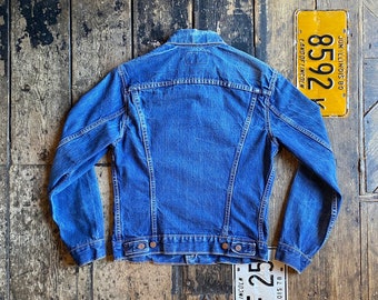 Vintage Rare 1960s Levi's Type 3 Big E Indigo Trucker Jacket Vintage Rare 1960s Levi's Type 3 Big E Indigo Trucker Jacket