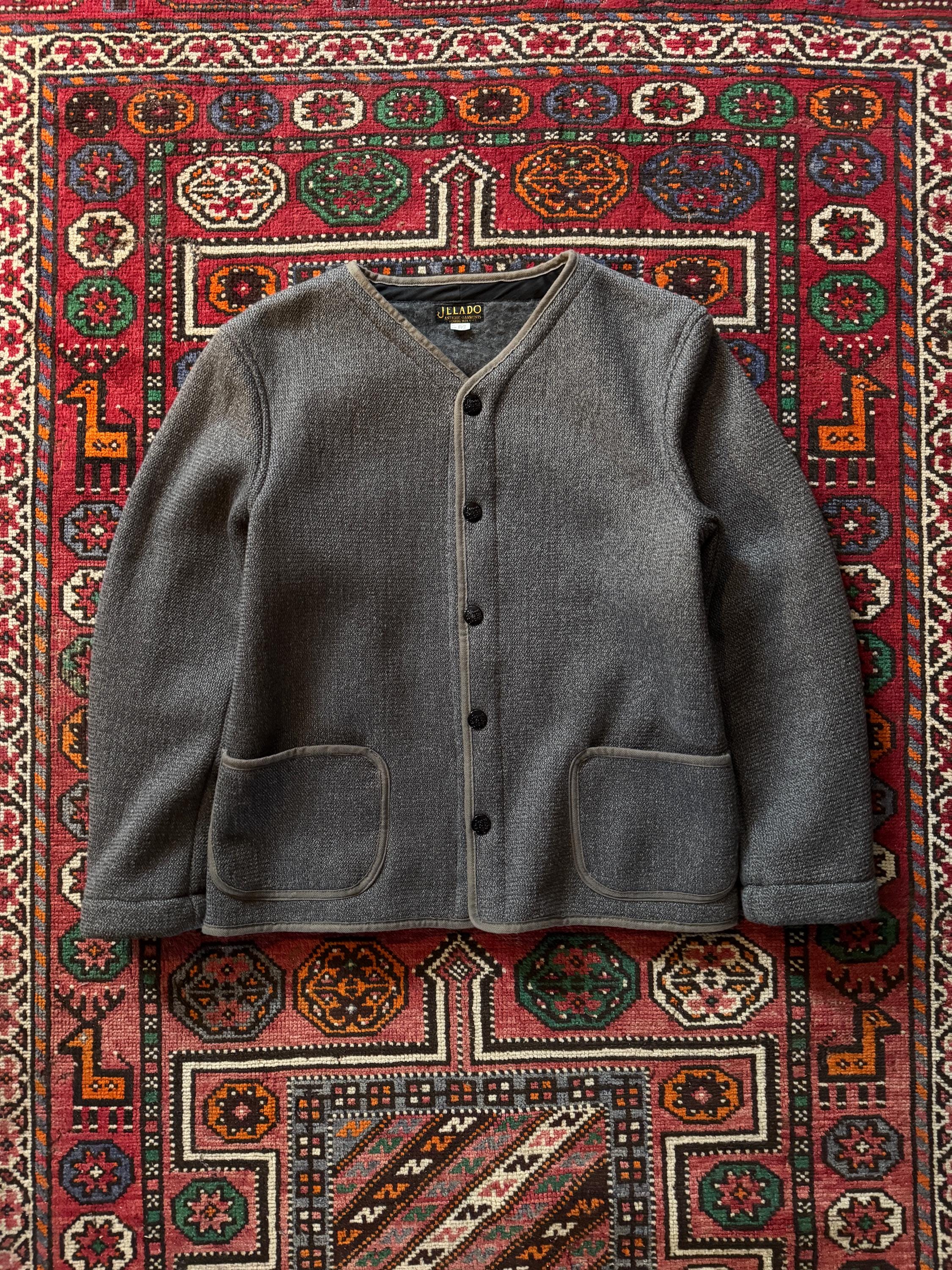 Browns Beach Collarless Beach Cloth Jacket by Jelado. Made in 