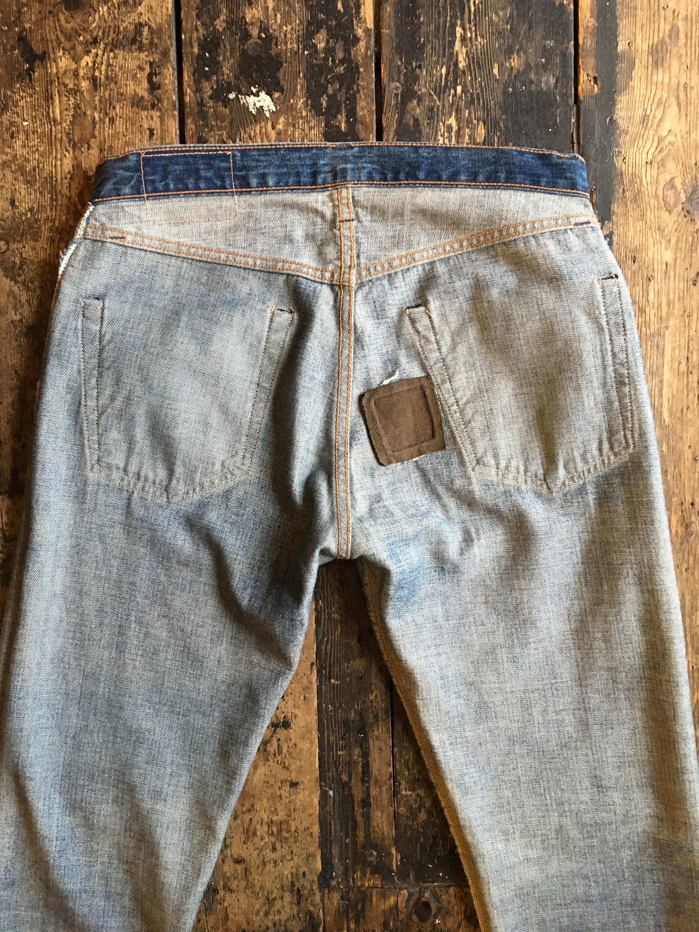 Levi's LVC 555 Selvedge Denim, Big E, 5 Pocket, Made in USA Levi's LVC 555 Selvedge Denim, Big E, 5 Pocket, Made in USA