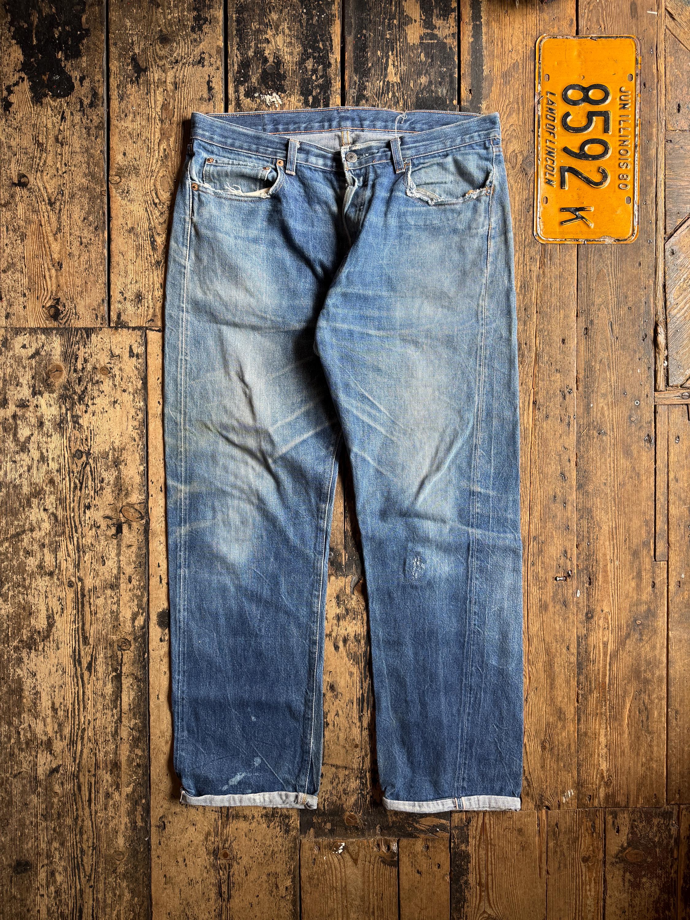 Levis 501 Xx Selvedge - Etsy