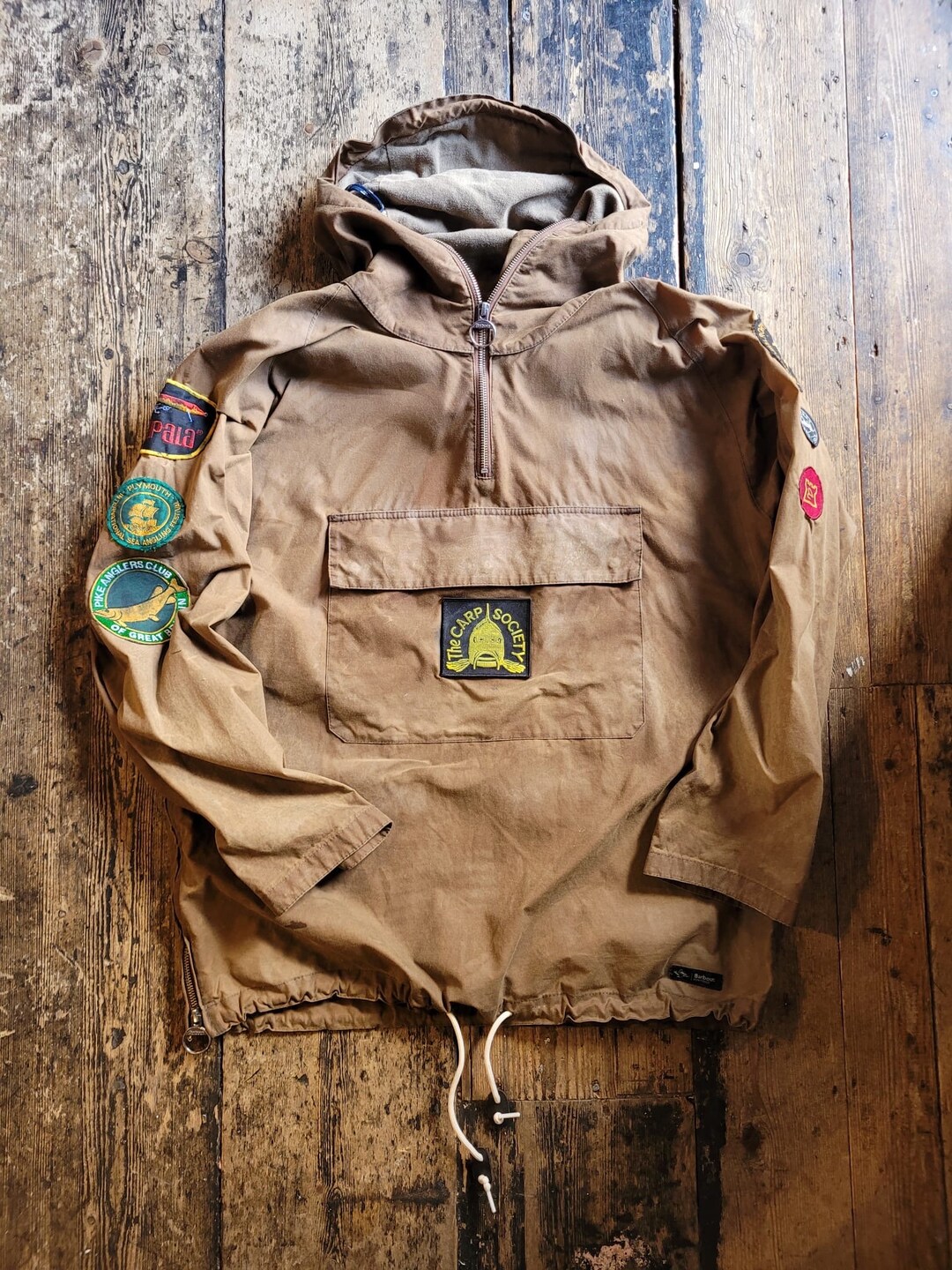 Seltene Barbour Ben Fogle Colab Keswick Kapuzen Smock Braun Etsy.de