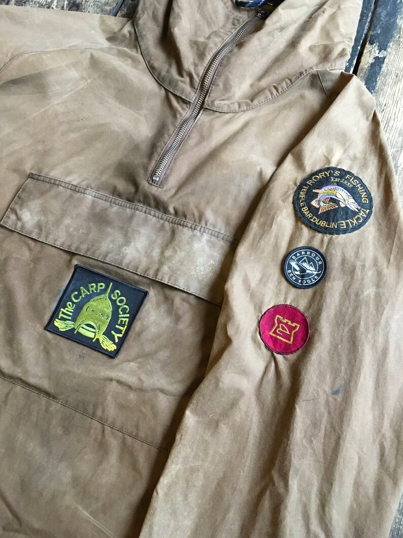 Seltene Barbour Ben Fogle Colab Keswick Kapuzen Smock Braun Etsy.de