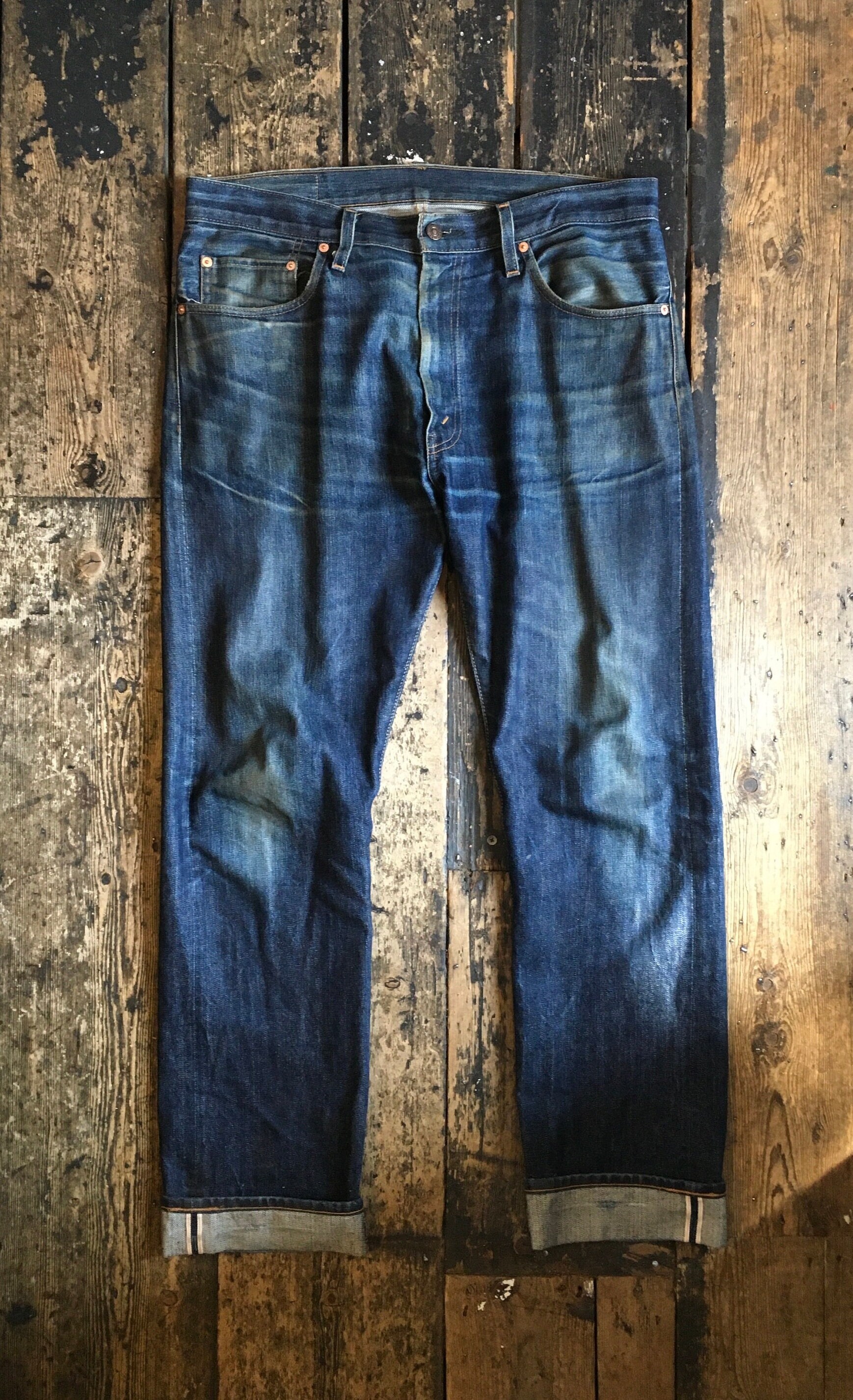 LEVI'S LVC Big E Vintage Clothing 501Z XX Denim Selvedge Jeans W26 L32