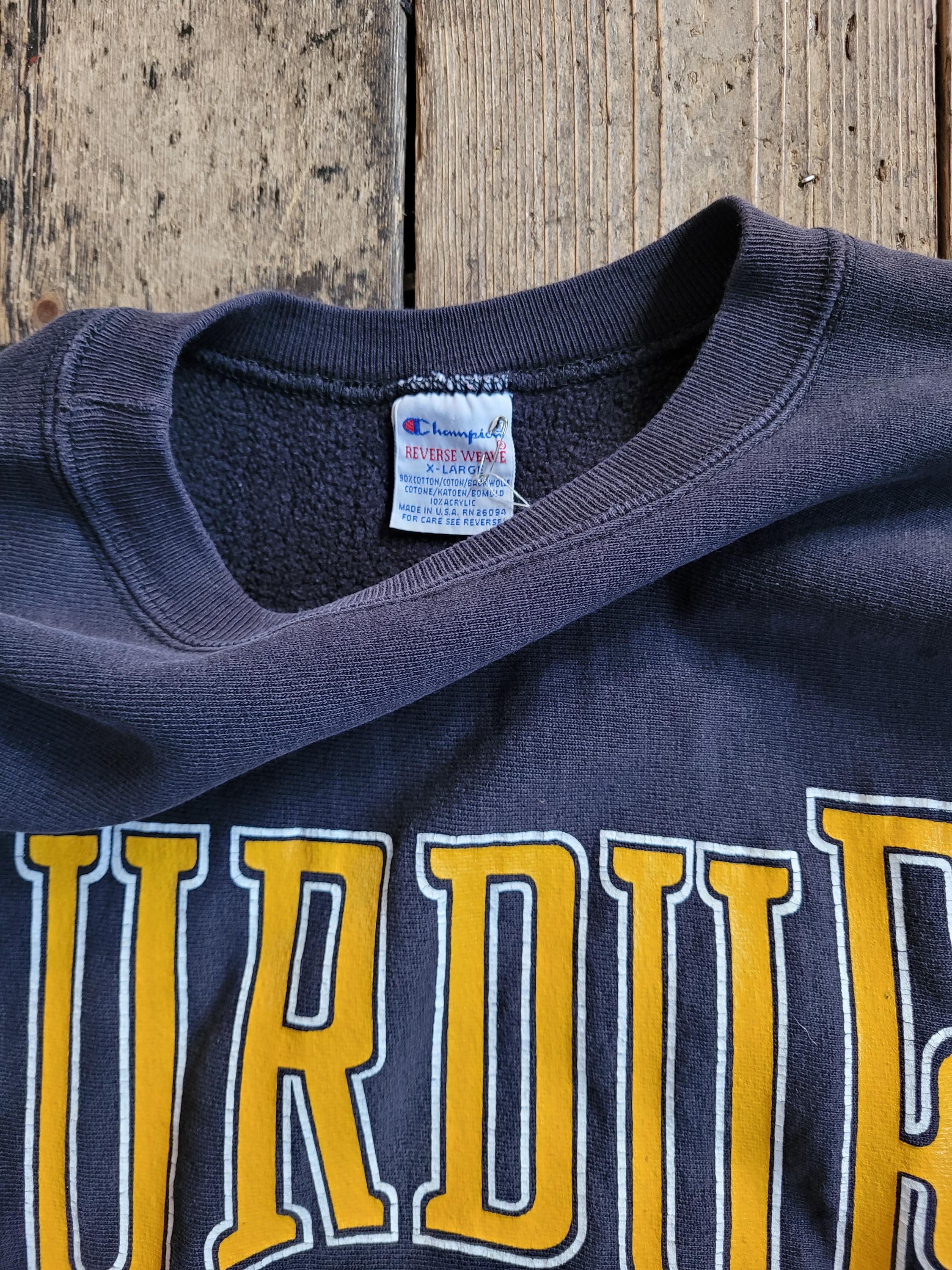 Vintage Champion Reverse Weave 90s College Sweatshirt, Made in USA 
