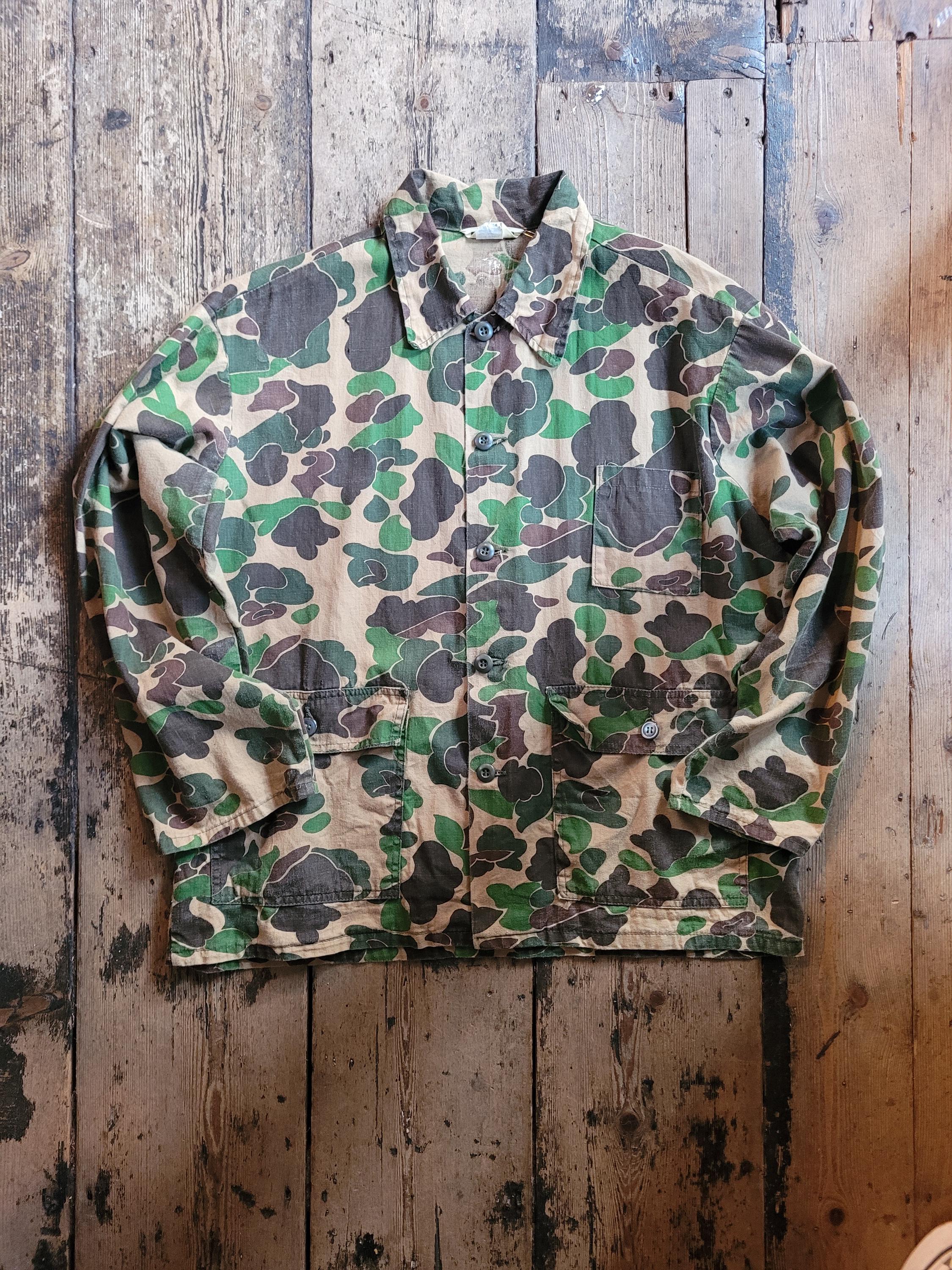 60s Vintage Sears Duck Hunter Camo Jacket - X-Large – Omega