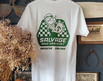 Salvage and Sawdust, Limited Edition, Parts and Service Tee