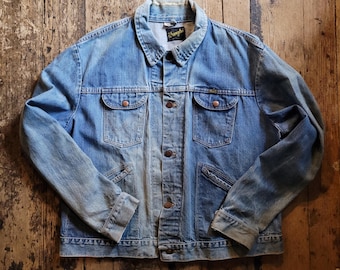 ヴィンテージ ラングラー デニム ジャケット L 90年代 トラッカー