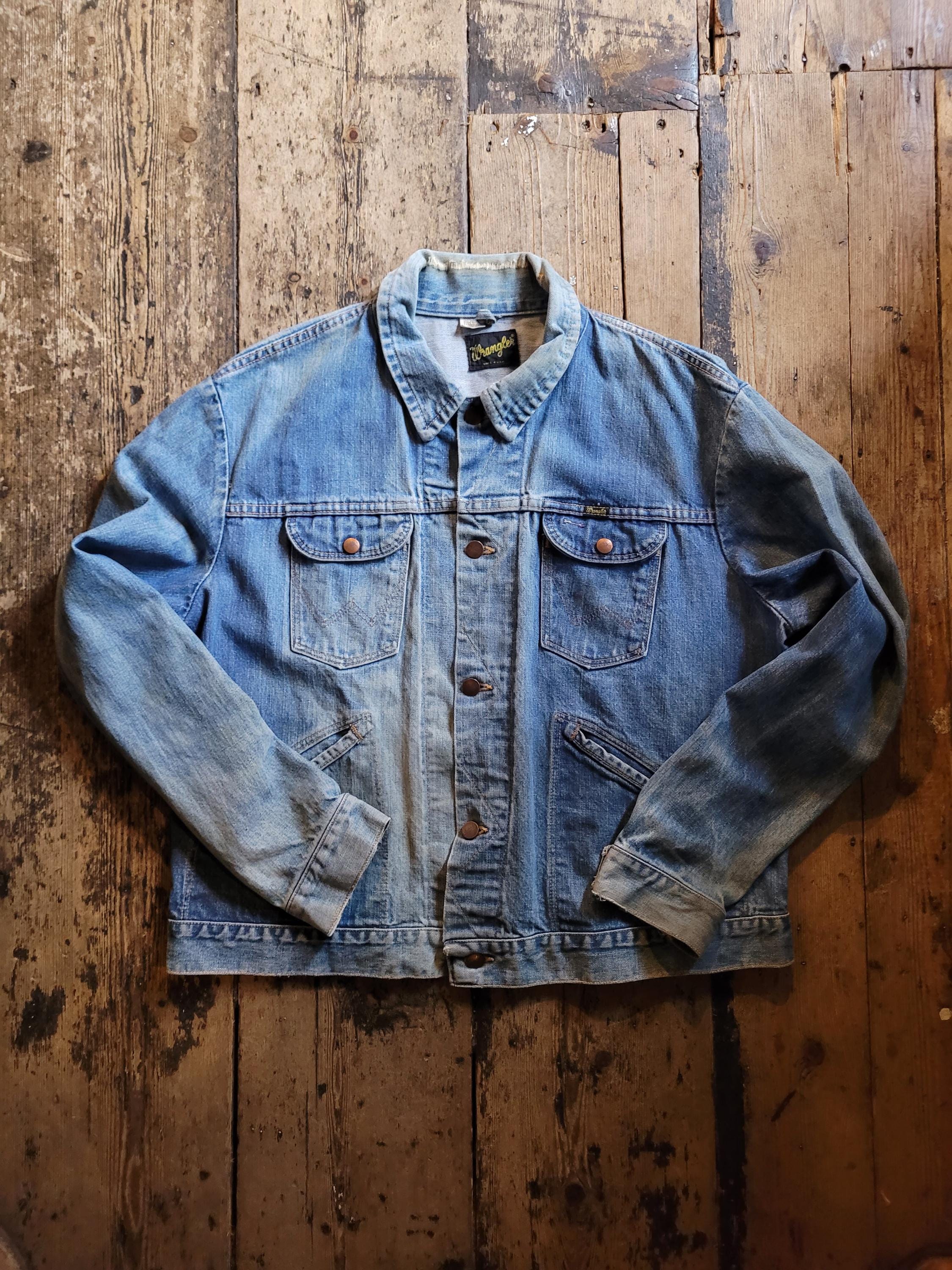 ビンテージ BLUE BELL WORK JACKET DEADSTOCK Vintage Blue Bell Wrangler Jacket - Etsy