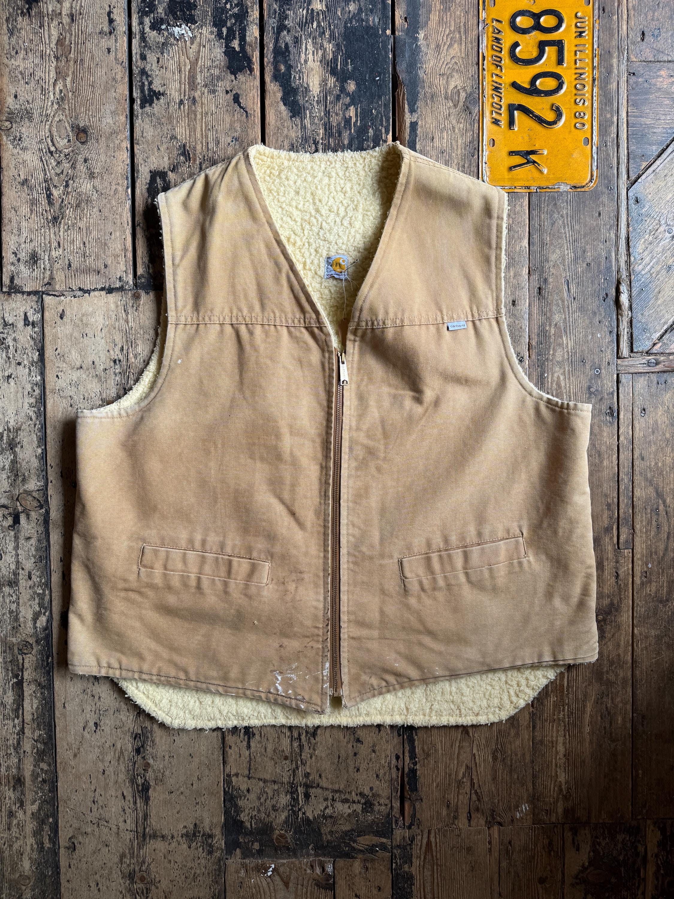 Carhartt Duck Vest - Etsy