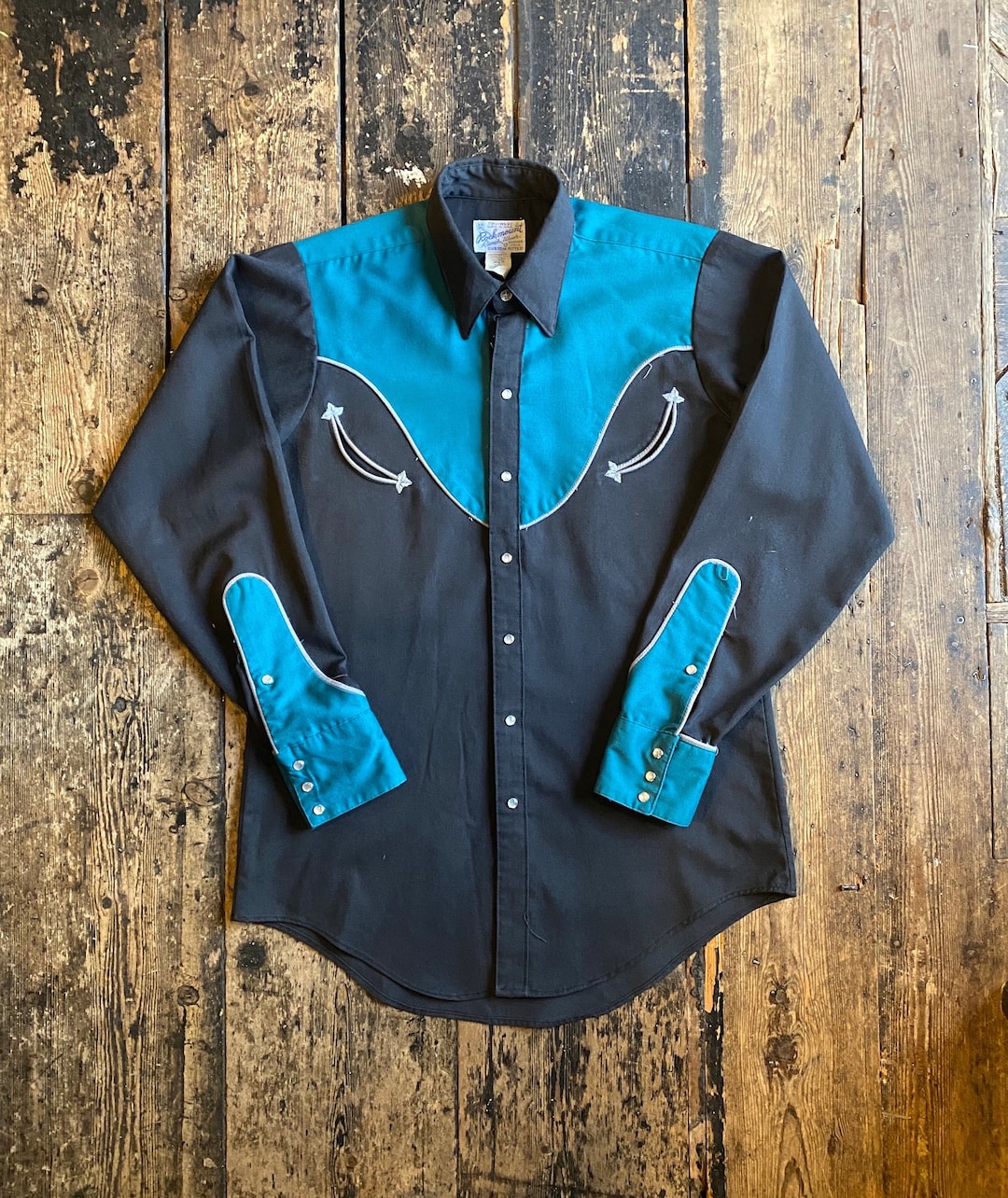 Rare 1970’s Rockmount Ranch Wear Western Shirt, Pearle Snap Buttons ...