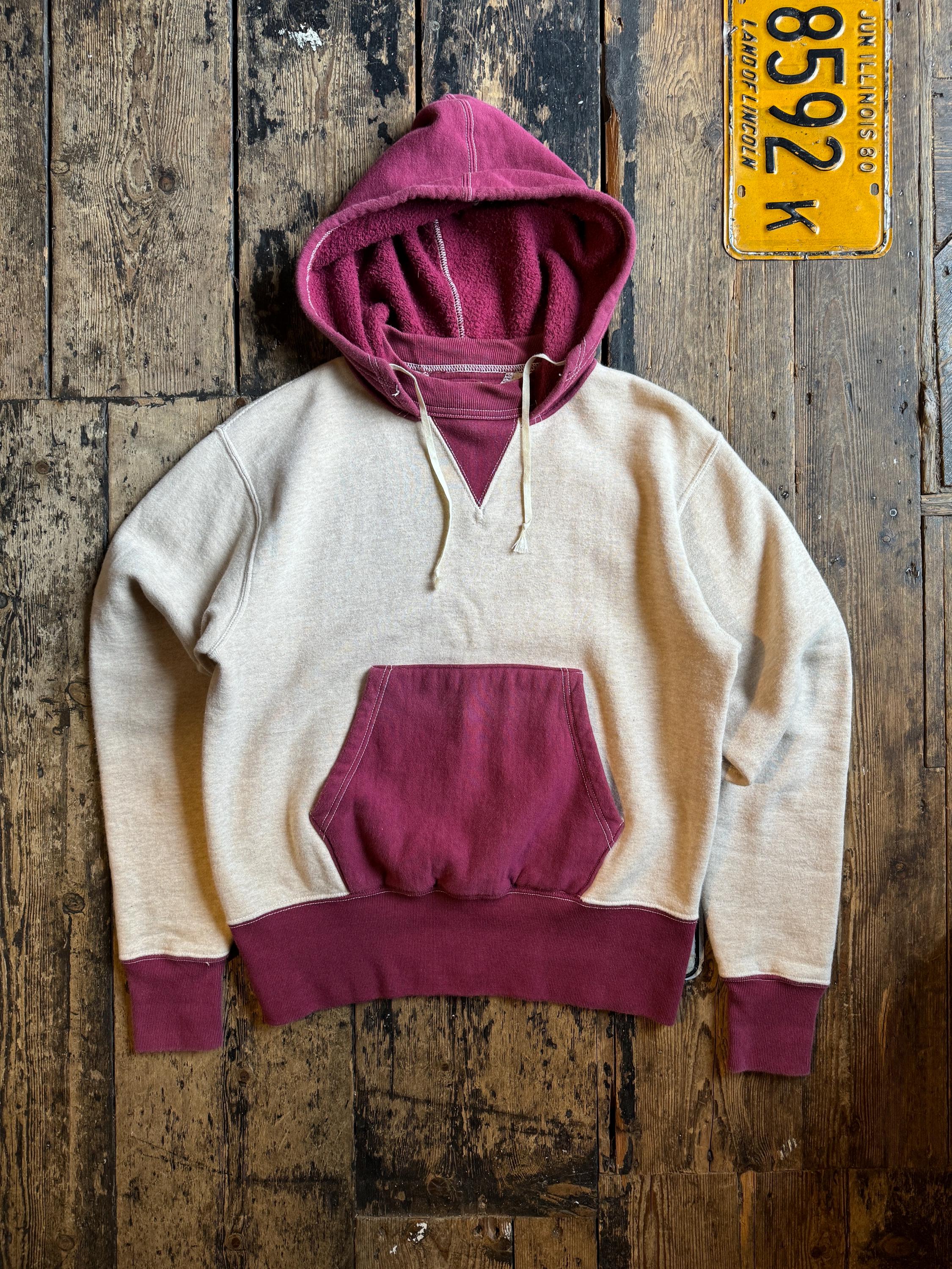 Rare Cushman 26349 'after Hood' Sweatshirt. Made in Japan, Size