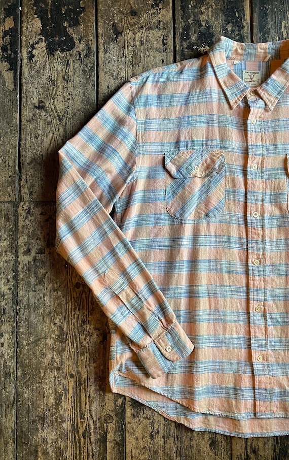 LVC, Levis Vintage Clothing, Short Horn Western Shirt, Xl LVC, Levis Vintage Clothing, Short Horn Western Shirt, Xl