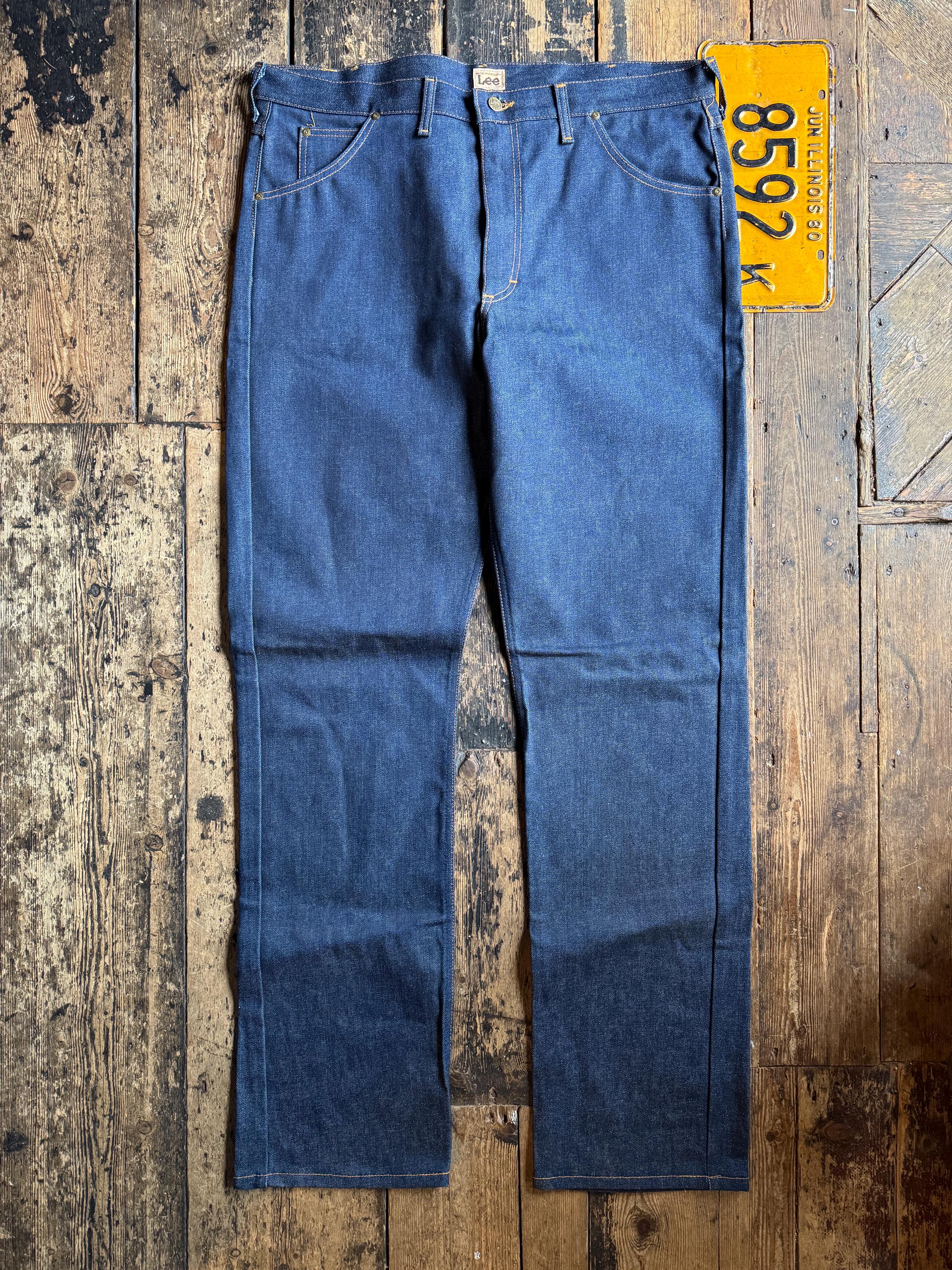 Indigo Lee Jeans - Etsy
