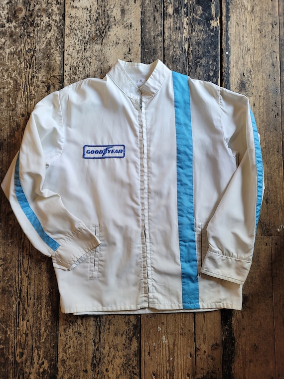 1950s Vintage Racing Jacket, Lightning Zipper, Size Medium. - Etsy 1950s Vintage Racing Jacket, Lightning Zipper, Size Medium. - Etsy