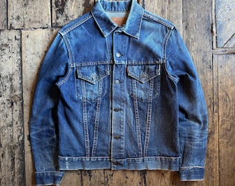 Vtg 90s Y2K Levi's 70505 0217 Big E Trucker Jacket XL Blue