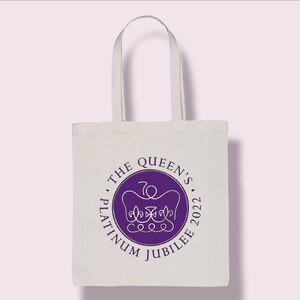 The Queens Platinum Jubilee Tote Bag