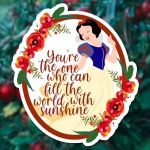 Disney Snow White Sticker | Disney Princess Sticker | Disney Sticker | Disney Stickers | Snow White Stickers | Snow White Dwarfs Sticker