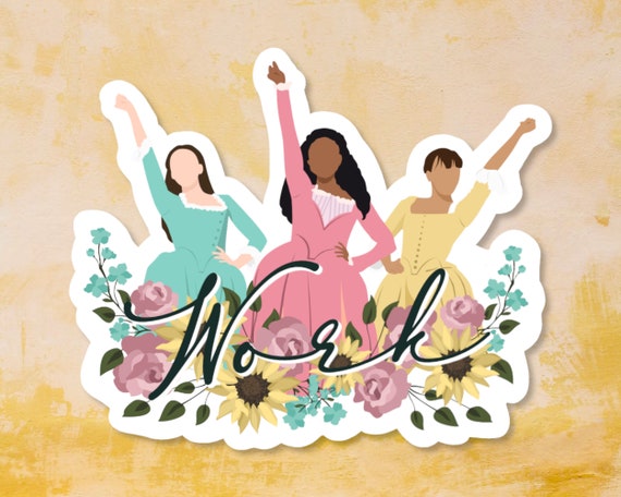 Hamilton the Musical Sticker Pack Decal Stickers for Laptop, . Hamilton  Stickers, Hamilton Gifts Schuyler Sisters, King George 