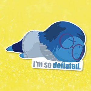 Inside Out Stickers Sadness Joy Anger Disgust Bing Bong Core Memory Day ...