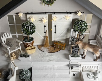 Gnome Chalet with sliding door craft kit