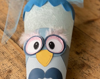 School cone small owl craft set