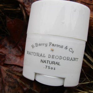 Natural Deodorant