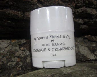 Orange & Cedar-wood Dog Balm