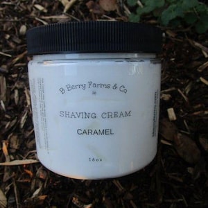 Caramel Shaving Cream