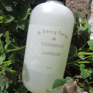 Lavender shampoo