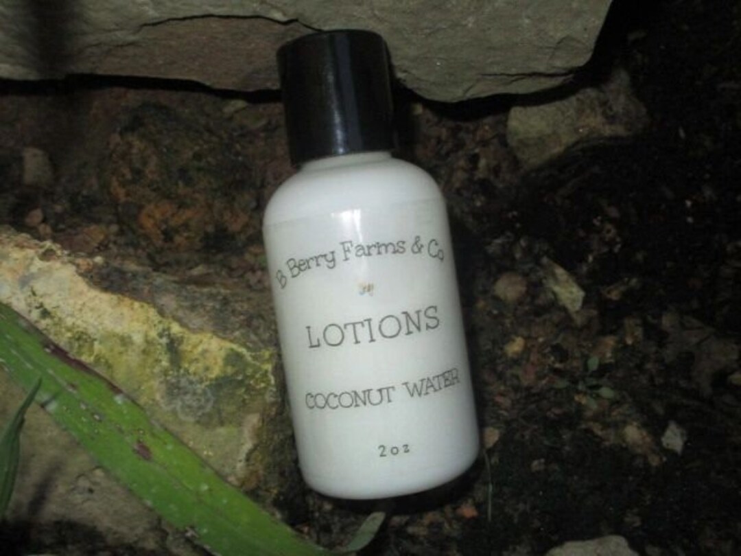 Coconut Water Lotion Etsy