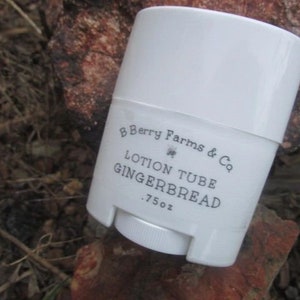 Gingerbread Lotion Tubes