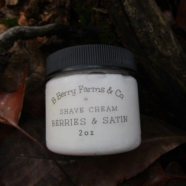 Berries and Satin Shaving Cream