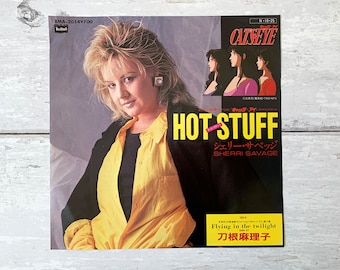 CAT’S EYE - Hot Stuff - Vintage Vinyl Record 7" Anime