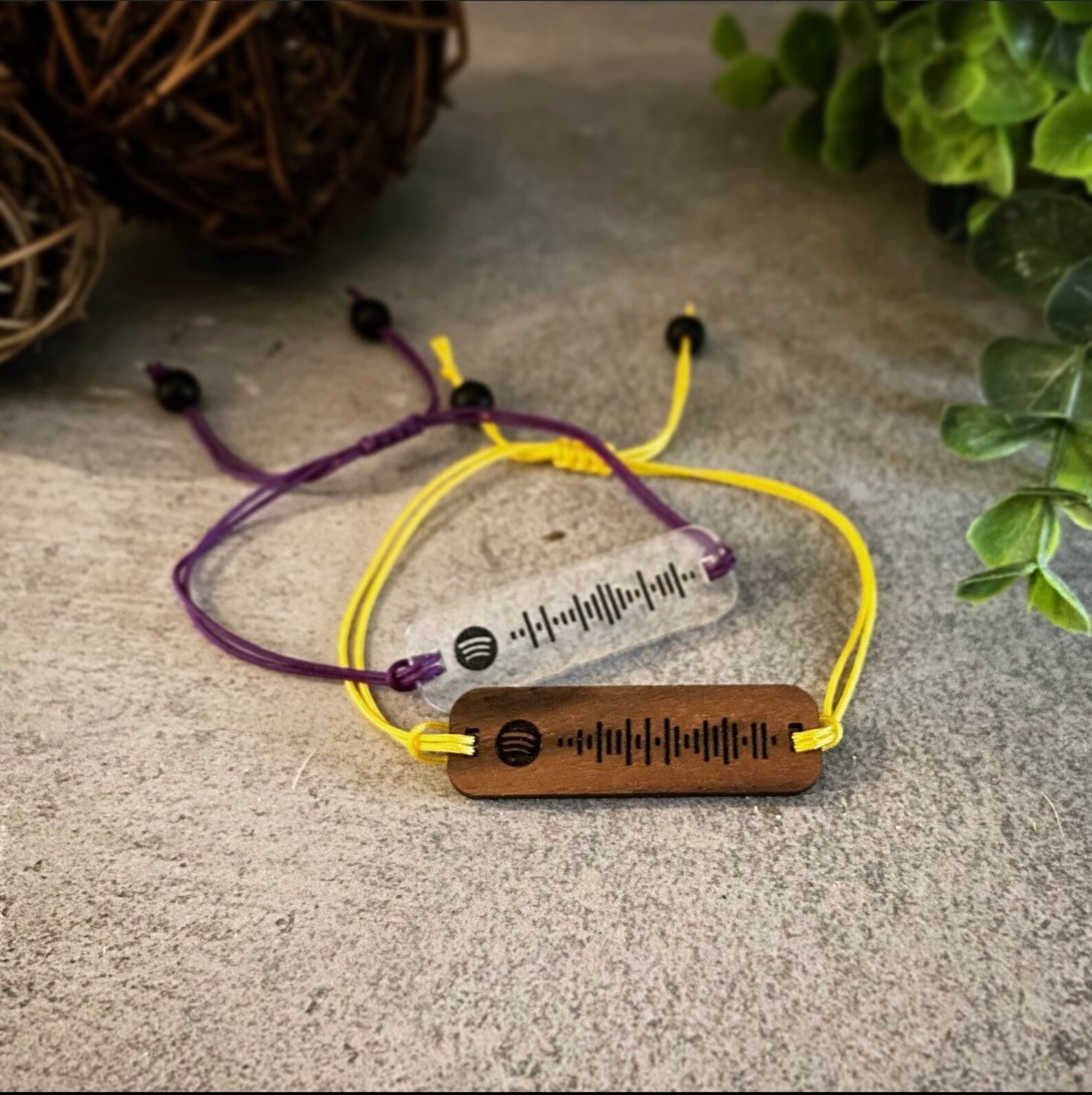 Spotify Code Bracelet Etsy