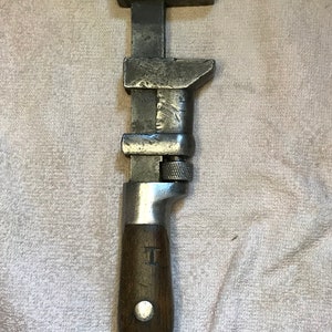 Antique adjustable wrench