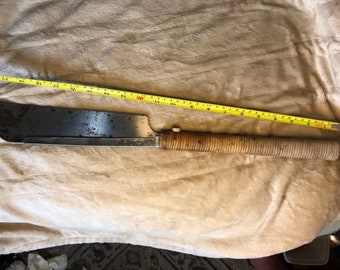 Original, vintage, Japanese finishing hand saw.